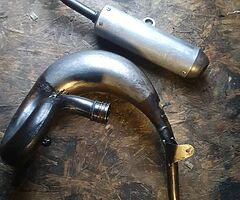Ktm 65 wheels and hgs pipe