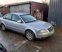 vw Passat parts only