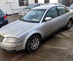 vw Passat parts only