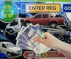 We want your old vehicles get in touch
