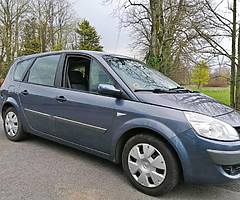 2008 grand scenic 7seats diesel Nct