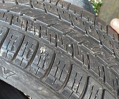 Second hand tyres