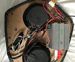 Speakers for ped from 50cc to 125cc