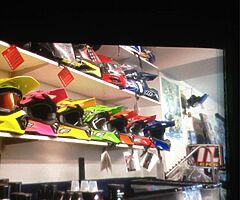 Kids wulf helmets,goggles,gloves,boots,body armour