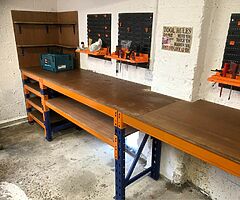 KB WORKSHOP BENCHES 
TEL / 07710——183——583.