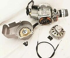 49CC MINI MOTO BIKE ENGINE KIT, FUEL TANK, EXHAUST, GASKET, PROJECTS CONVERSION