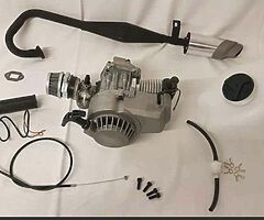 49CC MINI MOTO BIKE ENGINE KIT, FUEL TANK, EXHAUST, GASKET, PROJECTS CONVERSION - Image 6/6