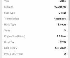 2014 Audi A6 S Line *see www.bcautos.ie for full ad details or to apply* - Image 9/10