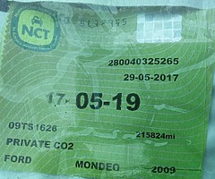 Ford Mondeo titanium x 2.0 dsl ..nct and tax...ph [hidden information] - Image 8/9
