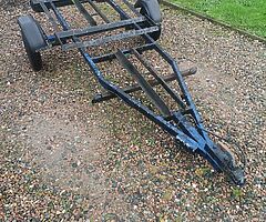 Single Motorcycle Trailer