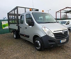 VAUXHALL MOVANO CREWCAB TIPPER WITH TAILIFT CVRT €14,950 INCL VAT - Image 5/10