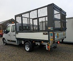 VAUXHALL MOVANO CREWCAB TIPPER WITH TAILIFT CVRT €14,950 INCL VAT - Image 6/10