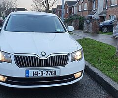Skoda Superb Ambition 1.6 Tdi. 6 speed Manual. 169k klms. . Half leather. Nct 9/22. Tax end Feb 21. - Image 3/10