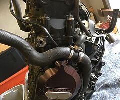 2009 up kawasaki zx6r engine and running gear