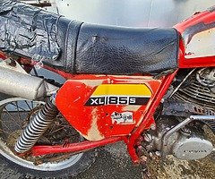 Honda xl185 plus Honda xlr12t