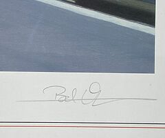ORIGINAL & VERY LIMITED ROD ORGAN Print No:26 of 500 "NW 200 - 1990" Isle of Man TT Joey Dunlop 