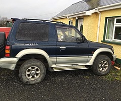 Pajero for breaking