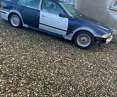 Bmw 528i welded diff fans wired .625 hydro plenty of power