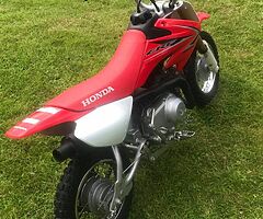 Honda Crf 50 and Yamaha 80cc quad