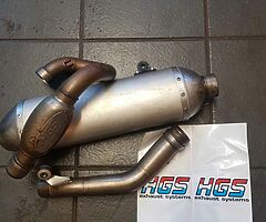 HGS exhaust for KTM 250F