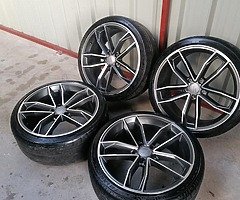 17 18 19 audi bmw vw 5x112 wheels - Image 4/7