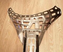 Husqvarna Te 250 300 Exhaust shield sump guard KTM Exc 17-19