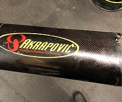 Akrapovic end can and link pipe for gsxr 1000 k3/4 - Image 3/3