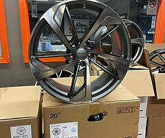 20” AUDI RS7 ALLOY WHEELS brand new  TYRE PACKAGE AVAILABLE 07880705574