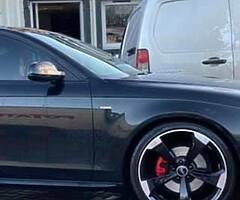 20” AUDI RS3 gloss black , BRAND NEW, tyre package available delivery available 07880705574 - Image 3/3