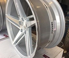 19” VEEMANN ALLOY WHEELS AND TYRES  5x112 AUDI VW MERC SEAT ETC