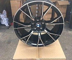 20” BMW M5 ALLOY WHEELS TYRES STAGGERED BRAND NEW DELIVERY AVAILABLE