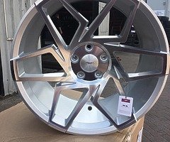 9.5x19 VEEMANN VFS27R ALLOY WHEELS AUDI VW MERCEDES FITMENT - Image 5/5