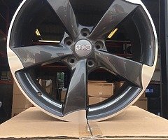 BRAND NEW TTRS ALLOY WHEELS TYRES 18” VW GOLF PASSAT SEAT SKODA,