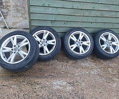 17" A4 wheels 5x112