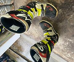Alpinestars tech 7 motocross boots size 10