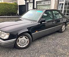1995 Merc W124 series taxed and tested