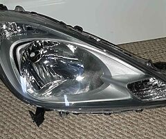 Headlamp, wipers and balance unit.