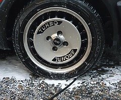 Set of ronal turbo wheels