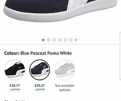 Womens puma trainers