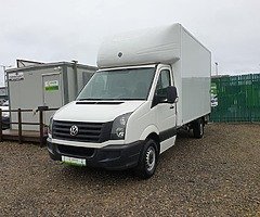2016 VW CRAFTER LUTON BOX VAN 18,500 INCL VAT OR €76 PER WEEK