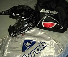 Airoh carbon MX helmet