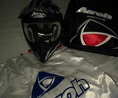 Airoh carbon MX helmet