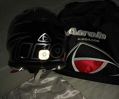 Airoh carbon MX helmet