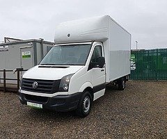 2016 VW CRAFTER LUTON BOX VAN 18,500 INCL VAT OR €76 PER WEEK