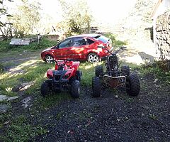 Any pitbikes or quads for sale cheap enough will consider one that needs work but must be driving