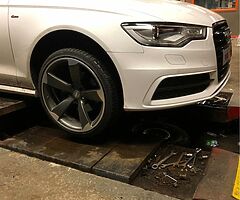 20” TTRS CONCAVE GUNMETAL A4 A6 A5 A7 good tyres 07880705574 - Image 8/8
