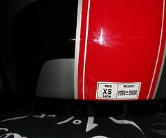 New helmet size xs