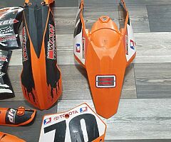 Ktm 125 plastics 150