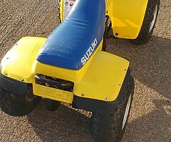 Suzuki lt50 starts an stops as it shud