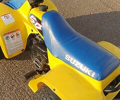 Suzuki lt50 starts an stops as it shud